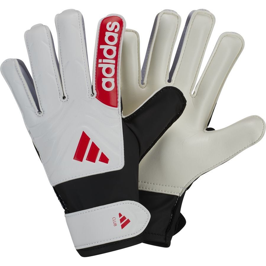 adidas Gants de Gardien Copa Club Pure Victory - Blanc/Lucid Red/Noir Enfant