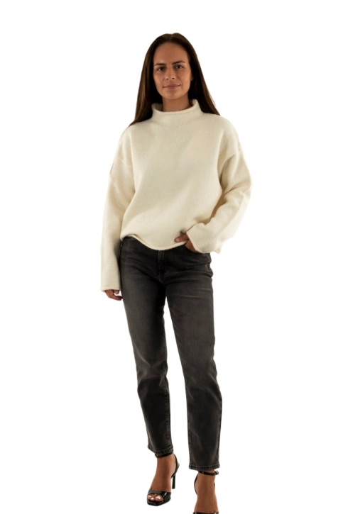 Pull hiver grace & mila nassim_22748 ecru