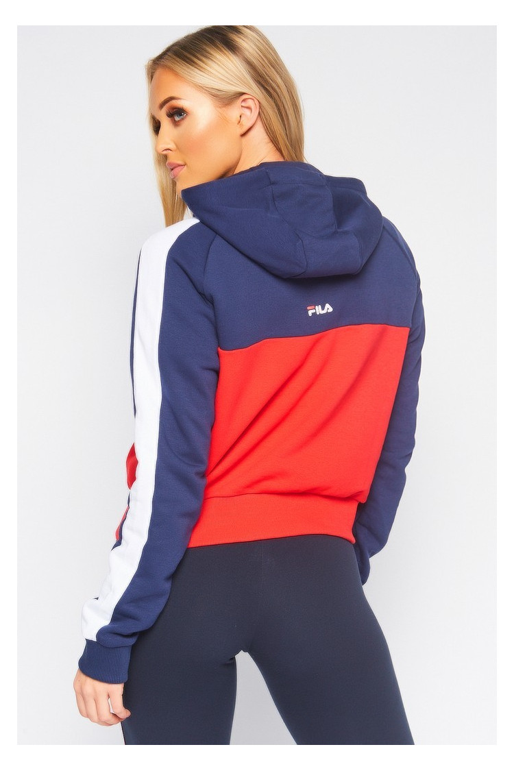 Sweat FILA à capuche avec bandes