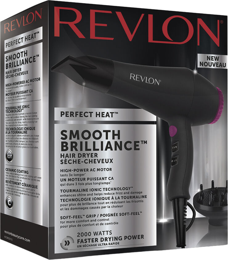 Revlon Revlon AC Hårtørrer Smooth Brilliance