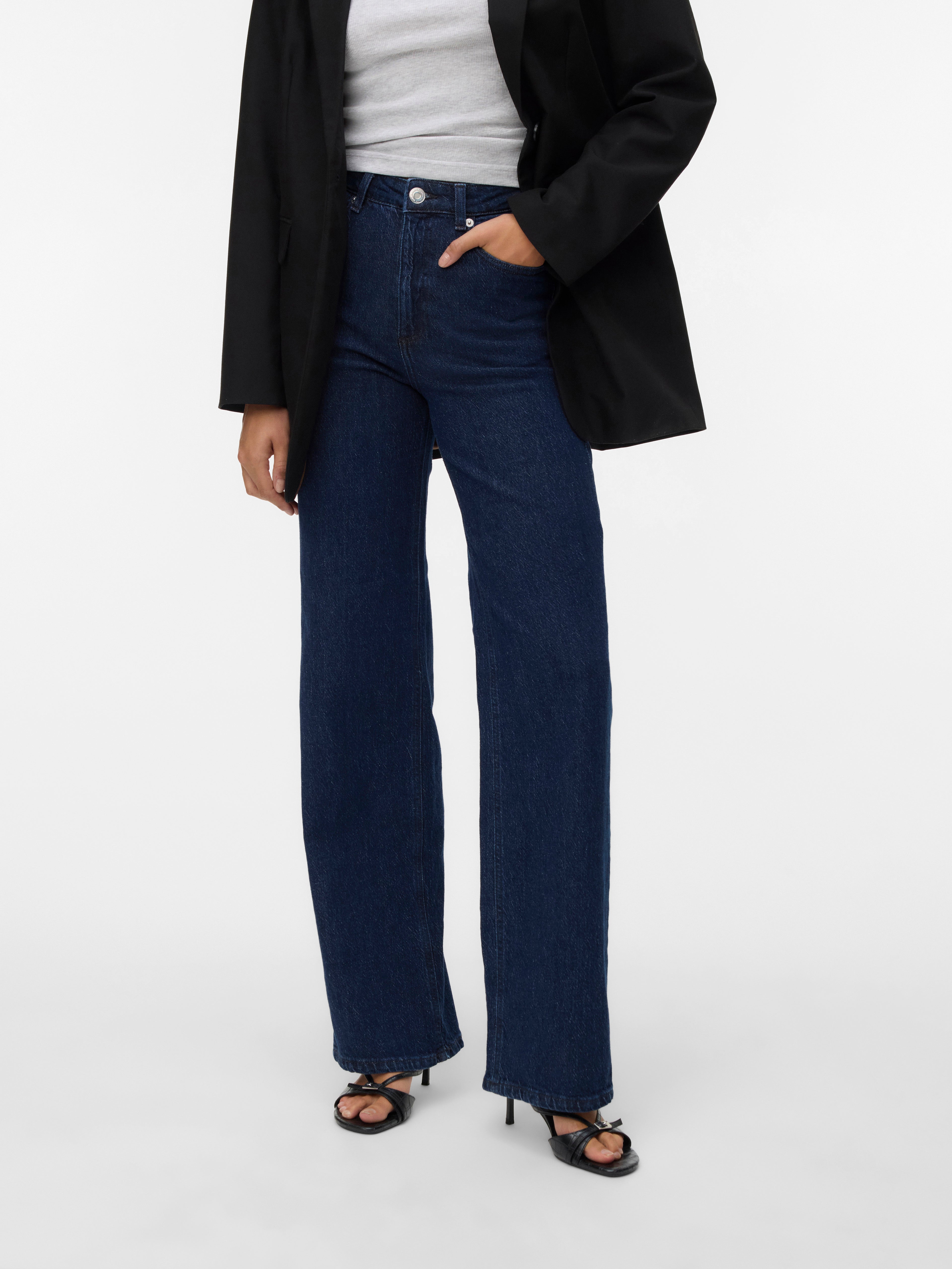 VMTESSA High rise Wide leg fit Jeans