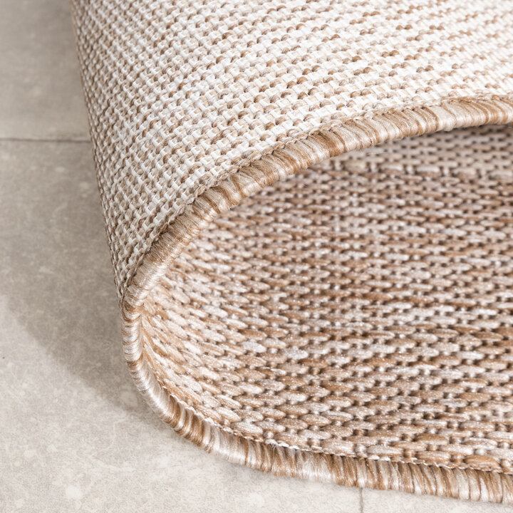 In- & Outdoor vloerkleed - Sierra Border Beige/Creme