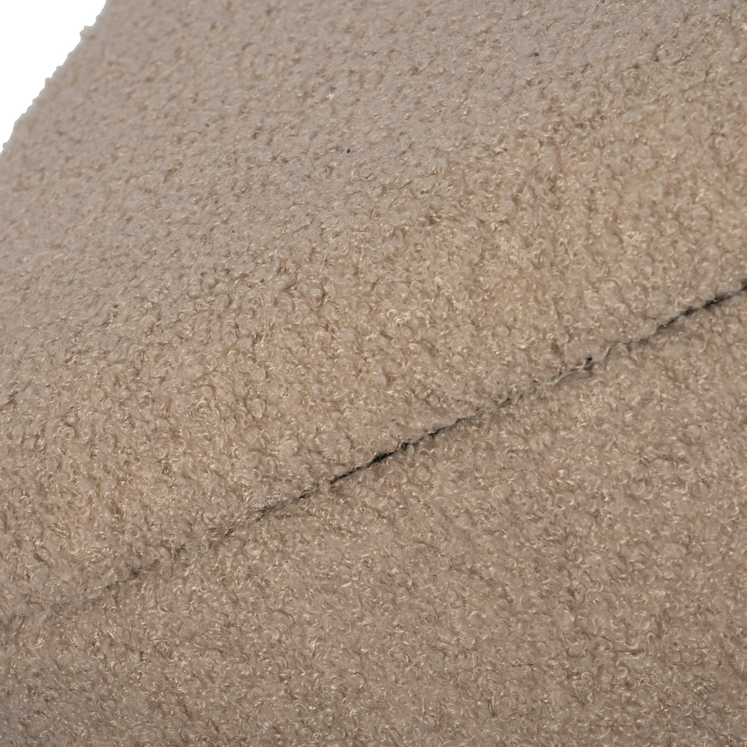 Intratuin poef met opbergruimte Maysa beige 40 x 36 x 38 cm