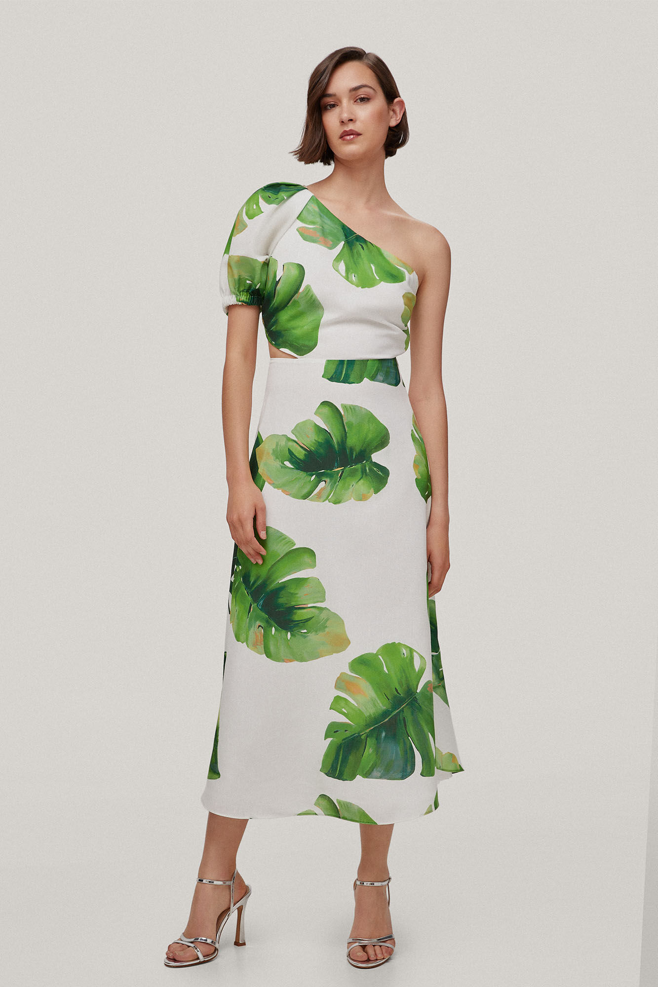 Incluindo: Vestido assimétrico com recortes - Verde