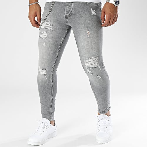Jean Skinny Gris