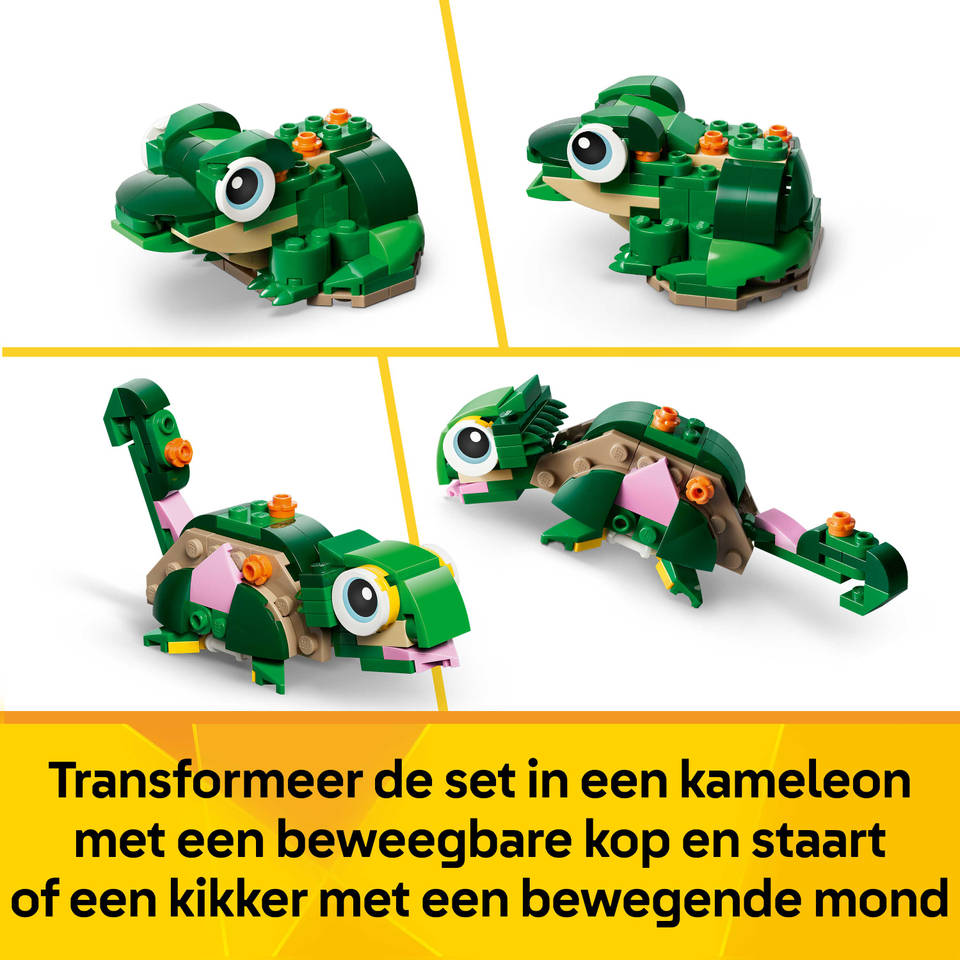 LEGO Creator 3-in-1 schildpad met waterlelie 31377