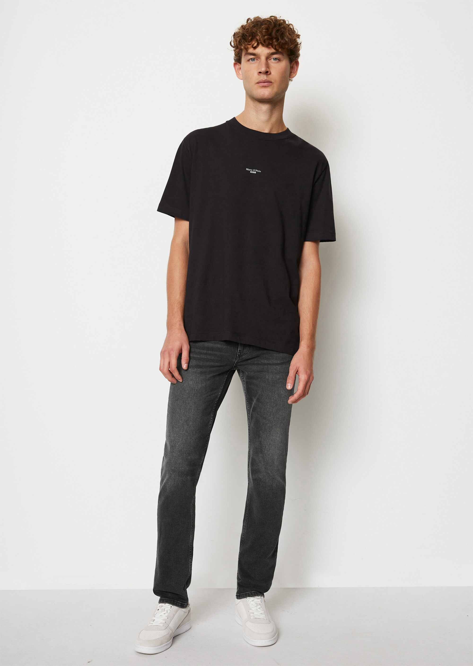 Jeans Modell VIDAR slim aus elastischem Bio-Baumwolle-Mix