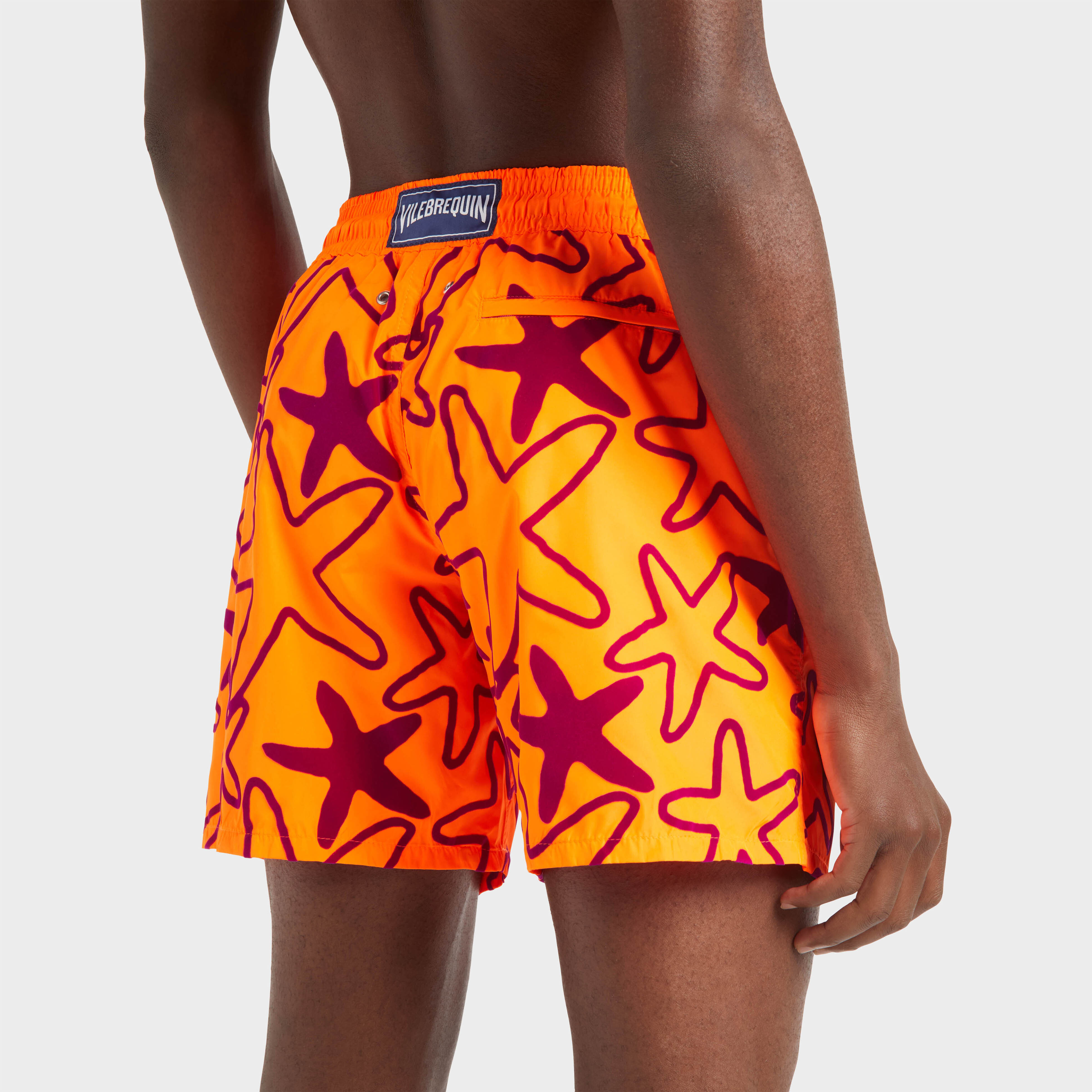 Maillot de bain ultra-léger et pliable homme floqué Starlettes