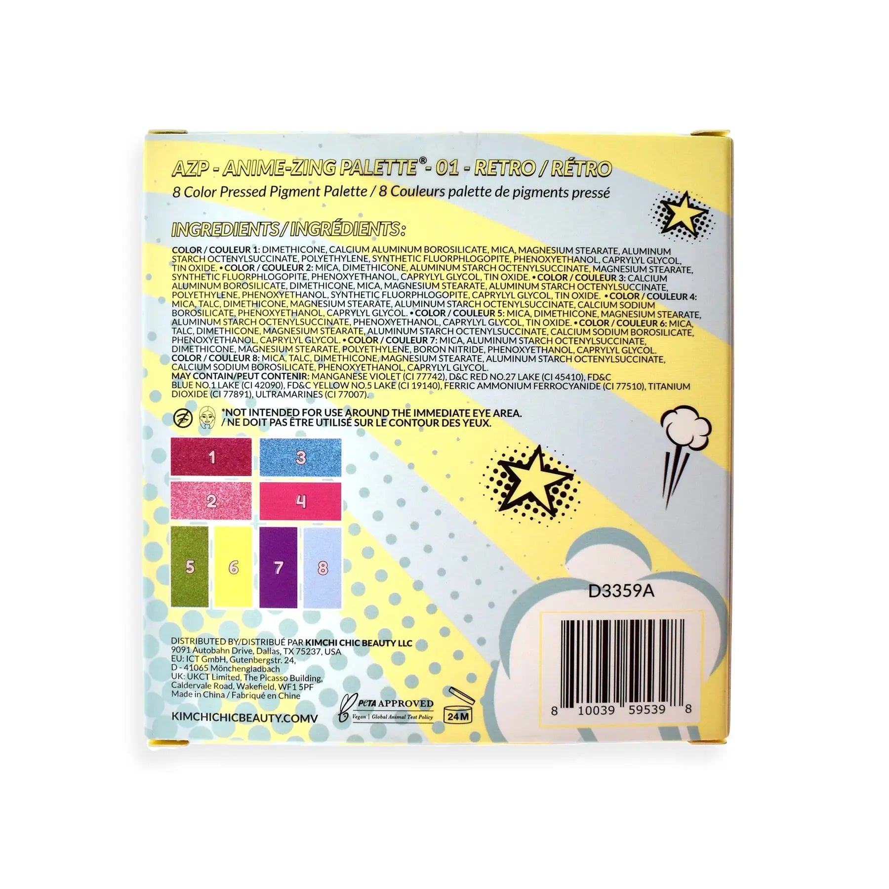 Anime Zing Palette Retro