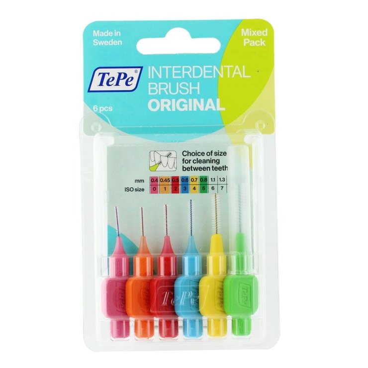 Brossettes Interdentaires Toutes Tailles X6 Tepe