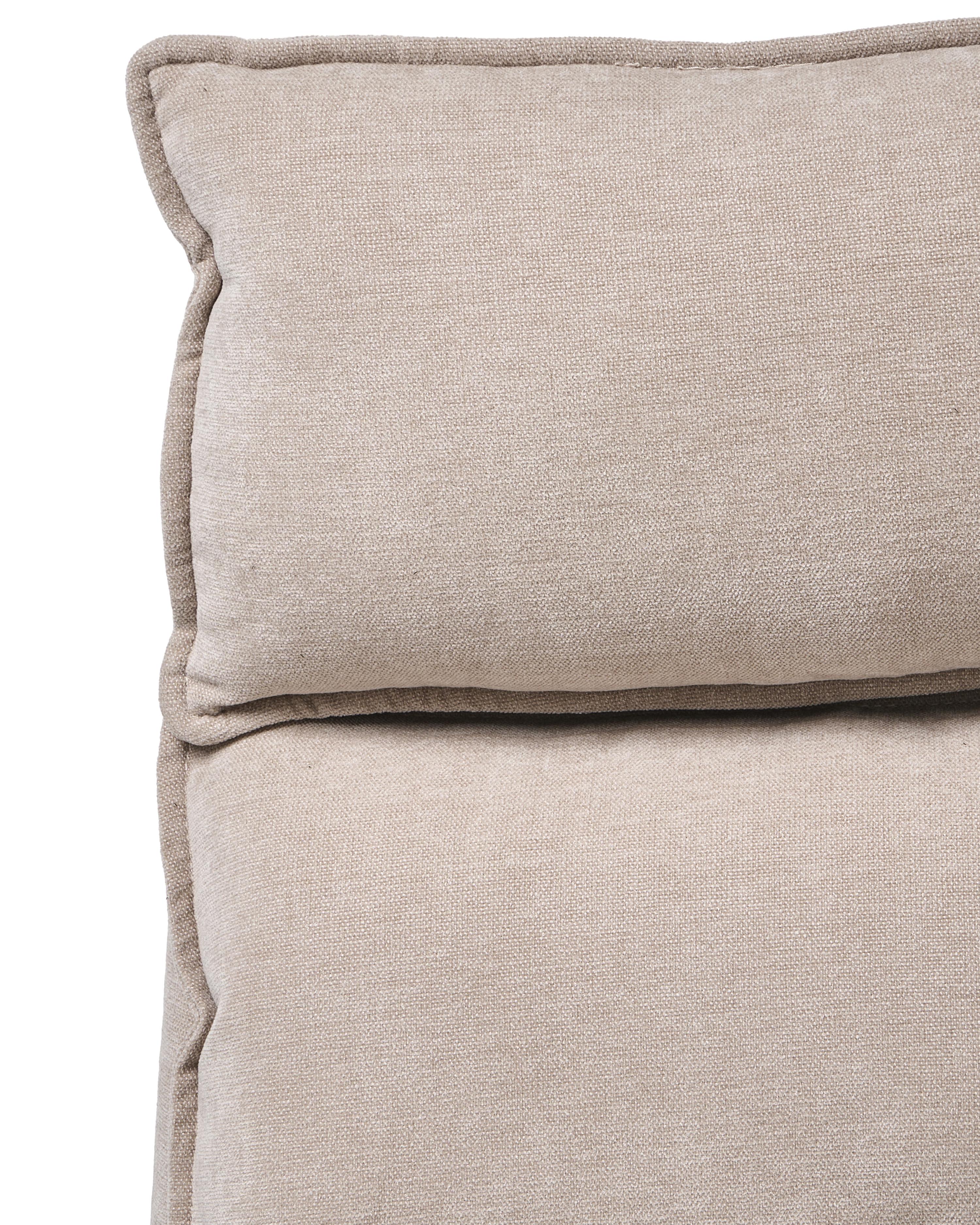 Directeursstoel inclusief voetensteun EATON Chenille Beige