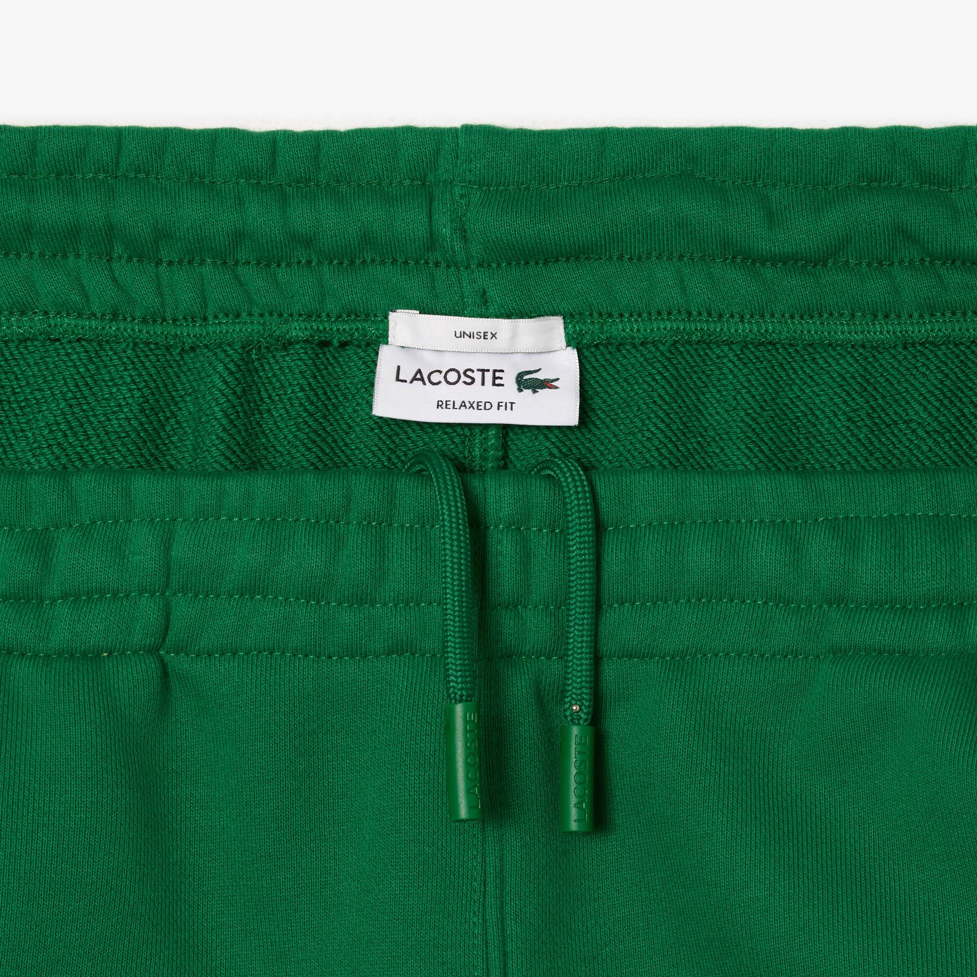 Unisex Jogger Trainingshose aus Bio-Baumwollfleece Trainingshosen - Grün - Lacoste - Unisex