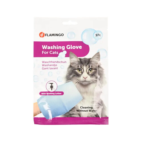Flamingo Katten Washandje