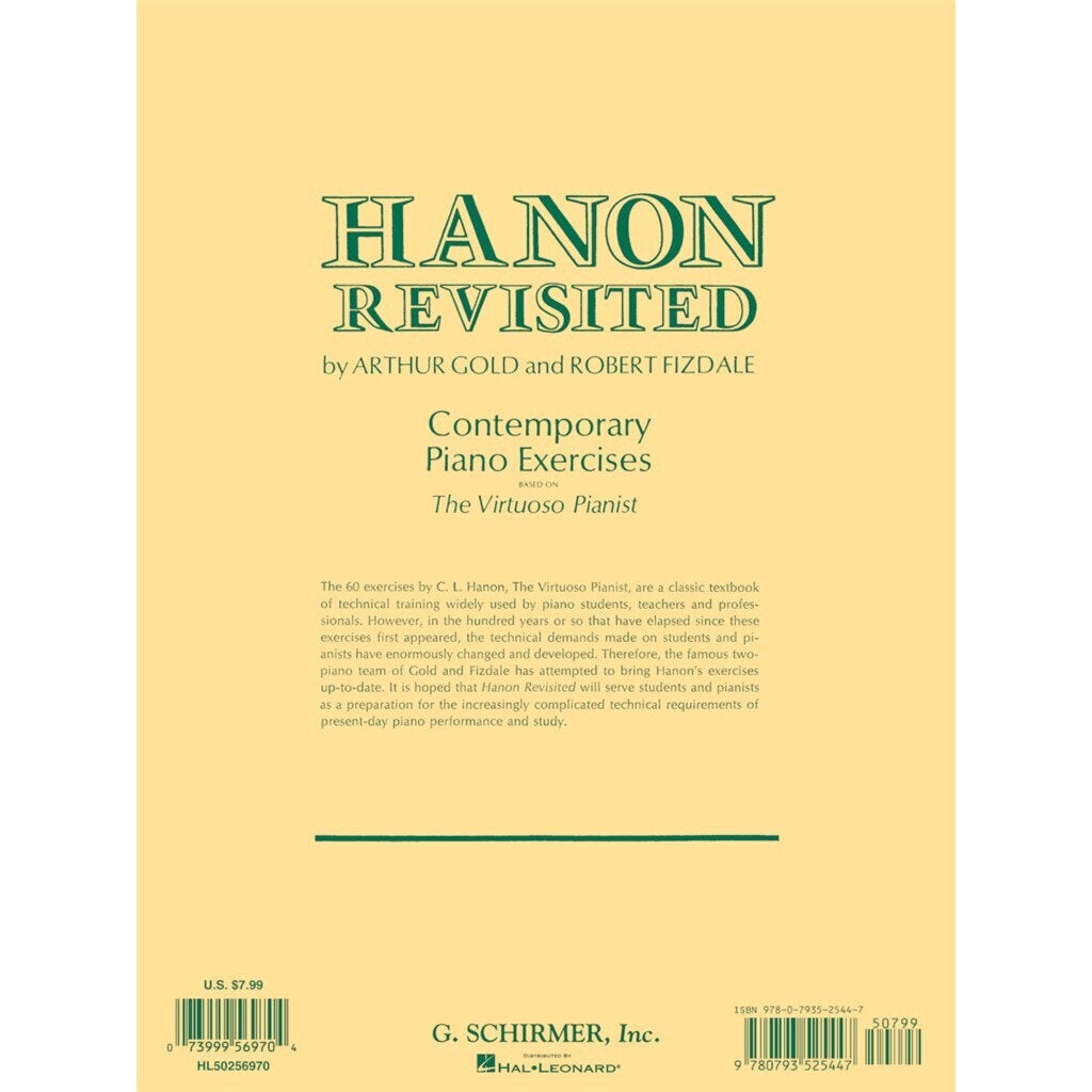 G. Schirmer Hanon: The Virtuoso Pianist - Complete in 60 Exercises for the Piano