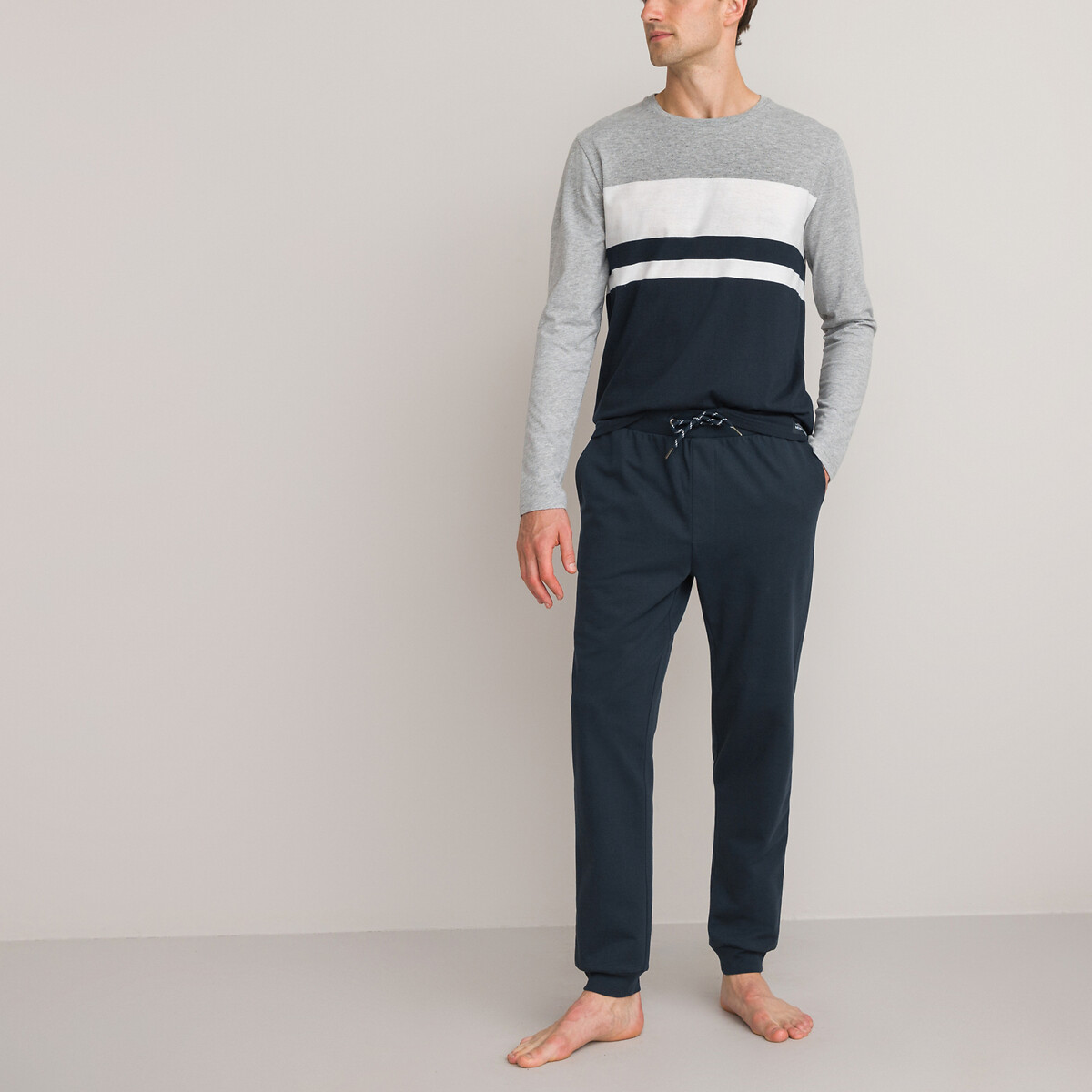 COLEÇÕES LA REDOUTE<br>Pijamas com blocos de cor