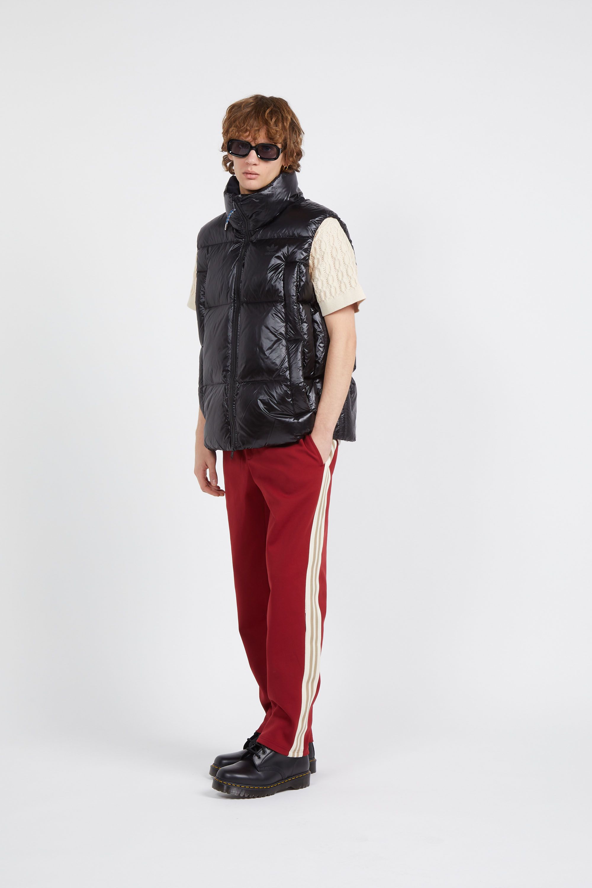ADIDAS Doudoune VEST Bleu