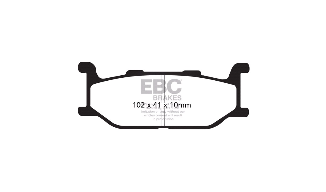Bremseklodser EBC for, XJ900 95-03