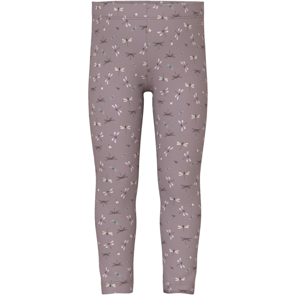 Køb Name It Purple Dove Joyane Leggings