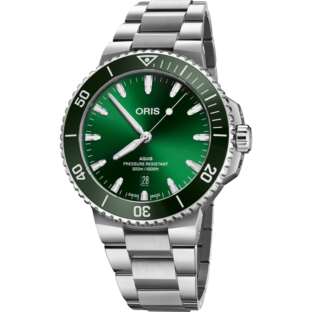 Oris Aquis Date Grün Ø 43.5mm