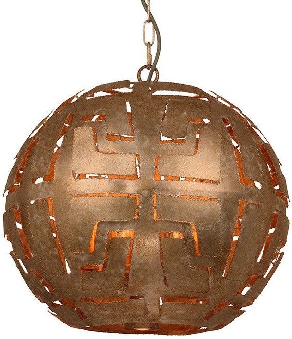 Hanglamp Brons Pablo  | Leclercq & Bouwman⌀50  x H45 cm
