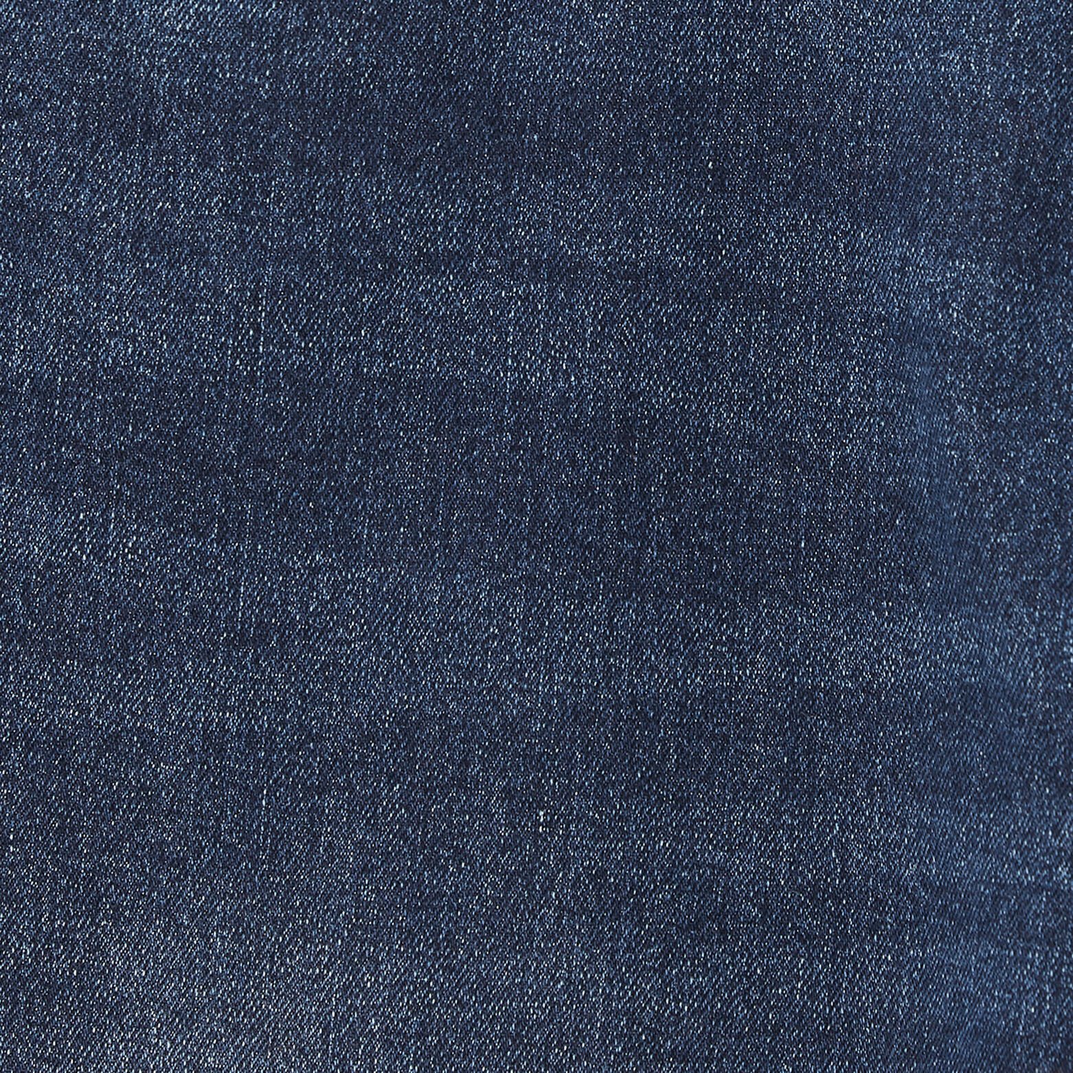 Jean relax en coton et polyester recyclés Bleu moyen