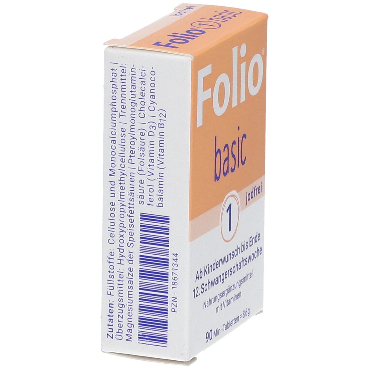 FOLIO 1 basic jodfrei Filmtabletten