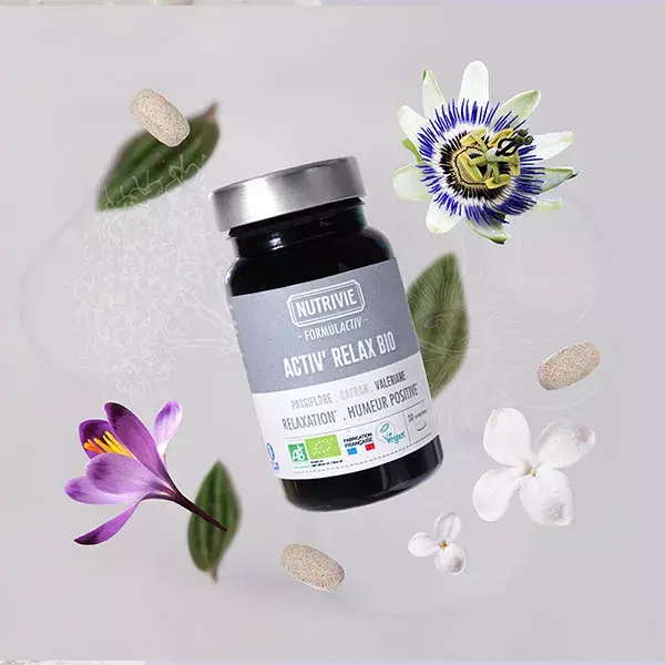 Nutrivie Activ'Relax Orgânico 30 comprimidos