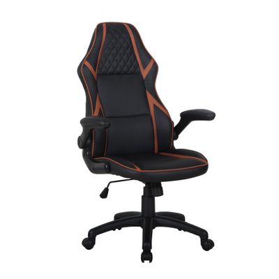 Fauteuil gamer RACER SPEED - accoudoirs rabattables - noir et camel
