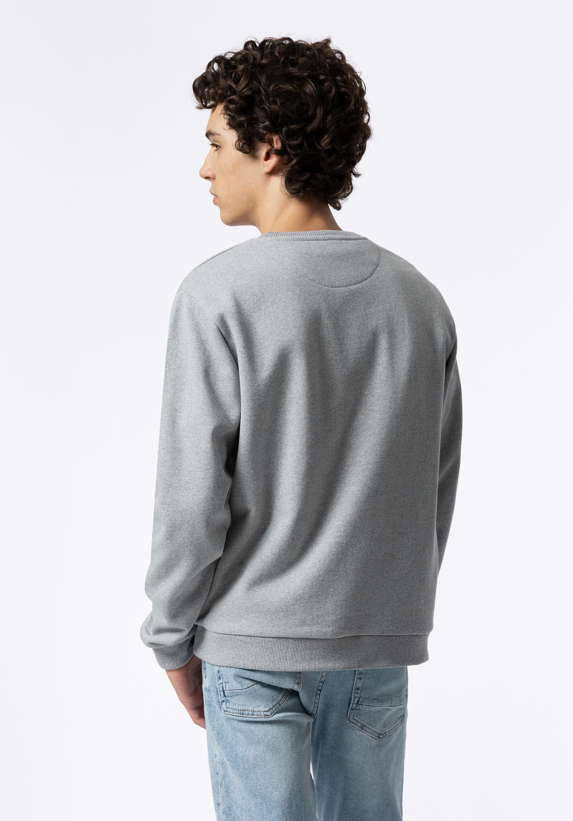 Sweatshirt com Estampado Frontal