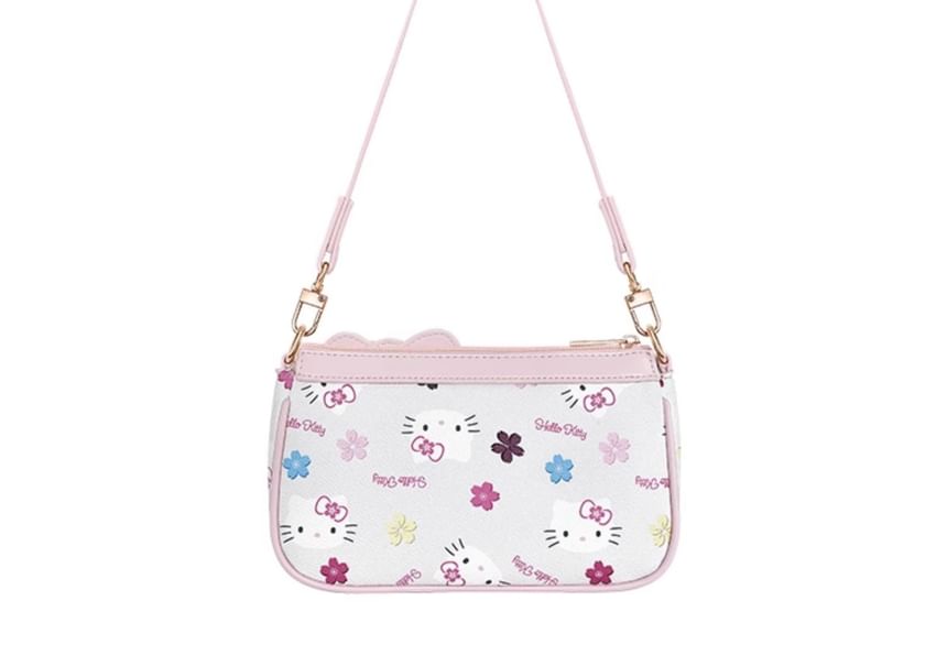 TIDECOLOR - Sanrio Hello Kitty Print Kunstleren Schoudertas