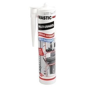 MASTIC SILICONE UNIVERSEL BLANC280ML