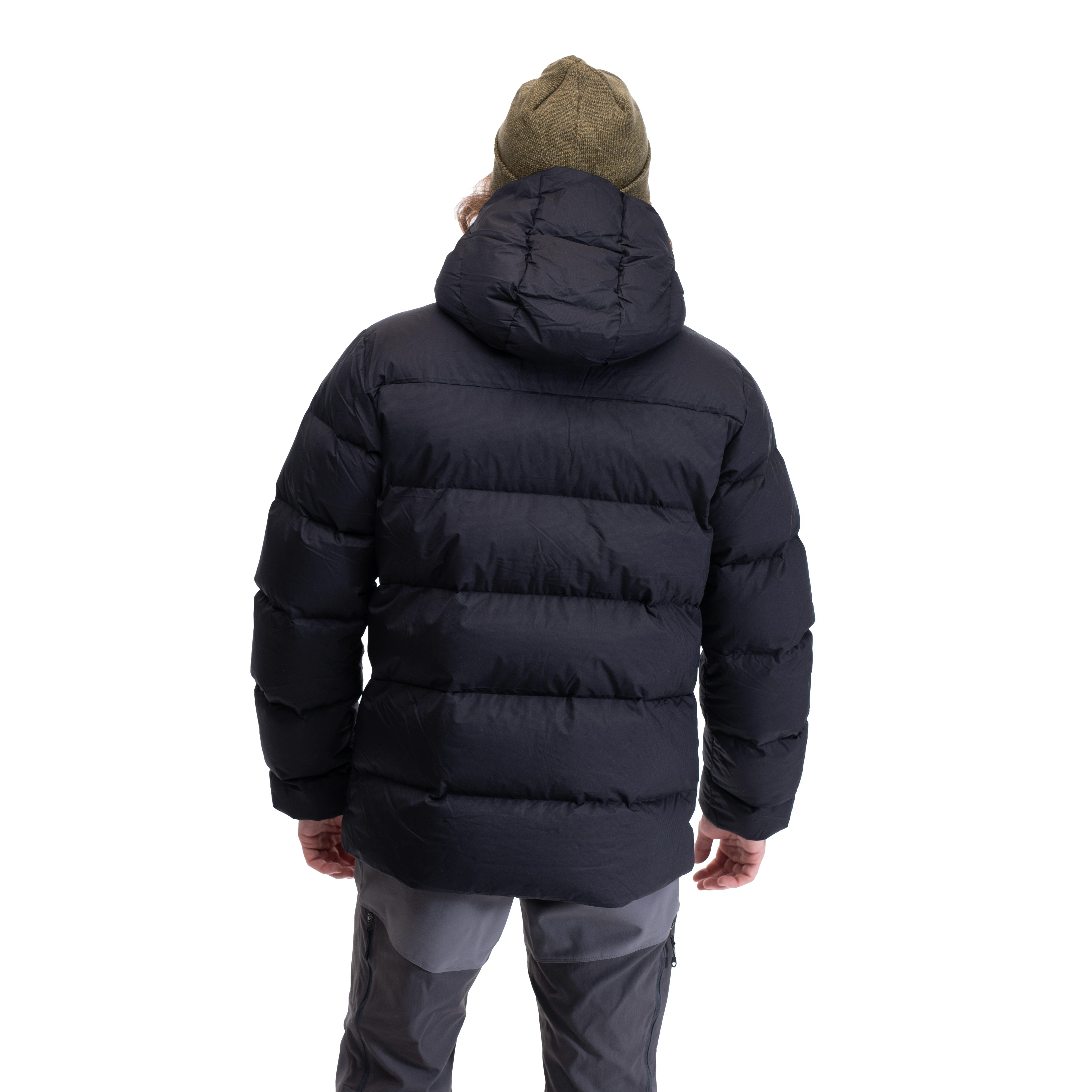 Lava Warm Down Jacket w/Hood Men Black