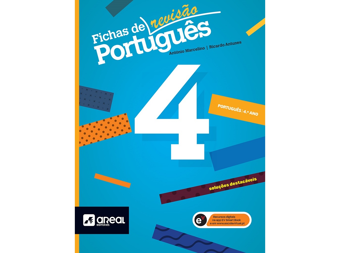 LIVRO FICHAS DE PORTUGUÊS 4 - 4º ANO - ANTÓNIO MARCELINO