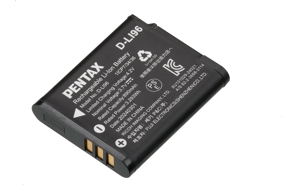 Digitalkamera-Akku D-LI96Lithium-Ionen-Akku zu WG-1000