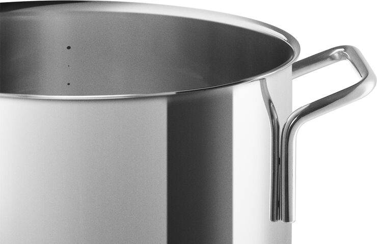 Eva Trio Stainless Steel Gryde 10,0 l 24cm Polished steel