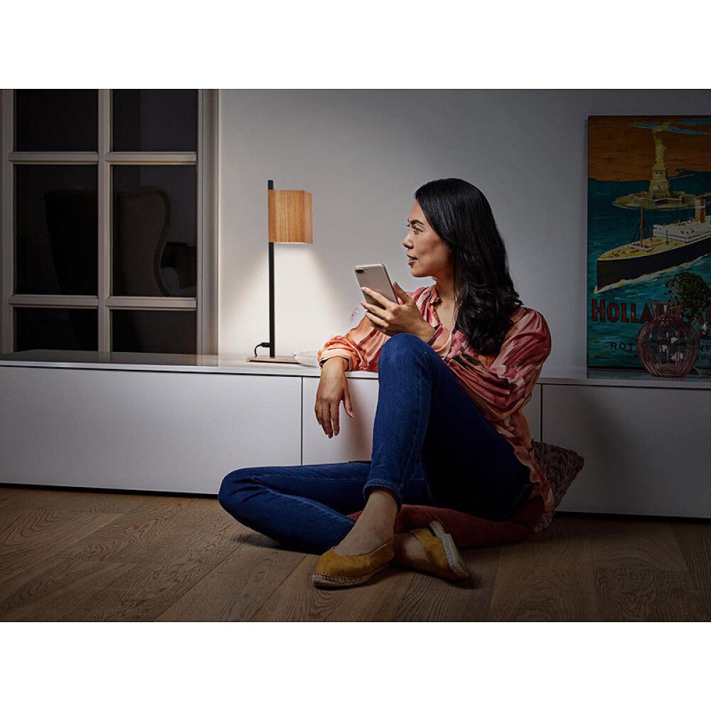 BORDLAMPE LEDVANCE WOOD SMART+ WIFI TRE/SVART