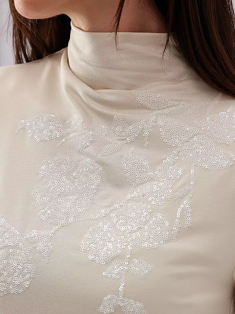 MONARI Rollkragenshirt beige
