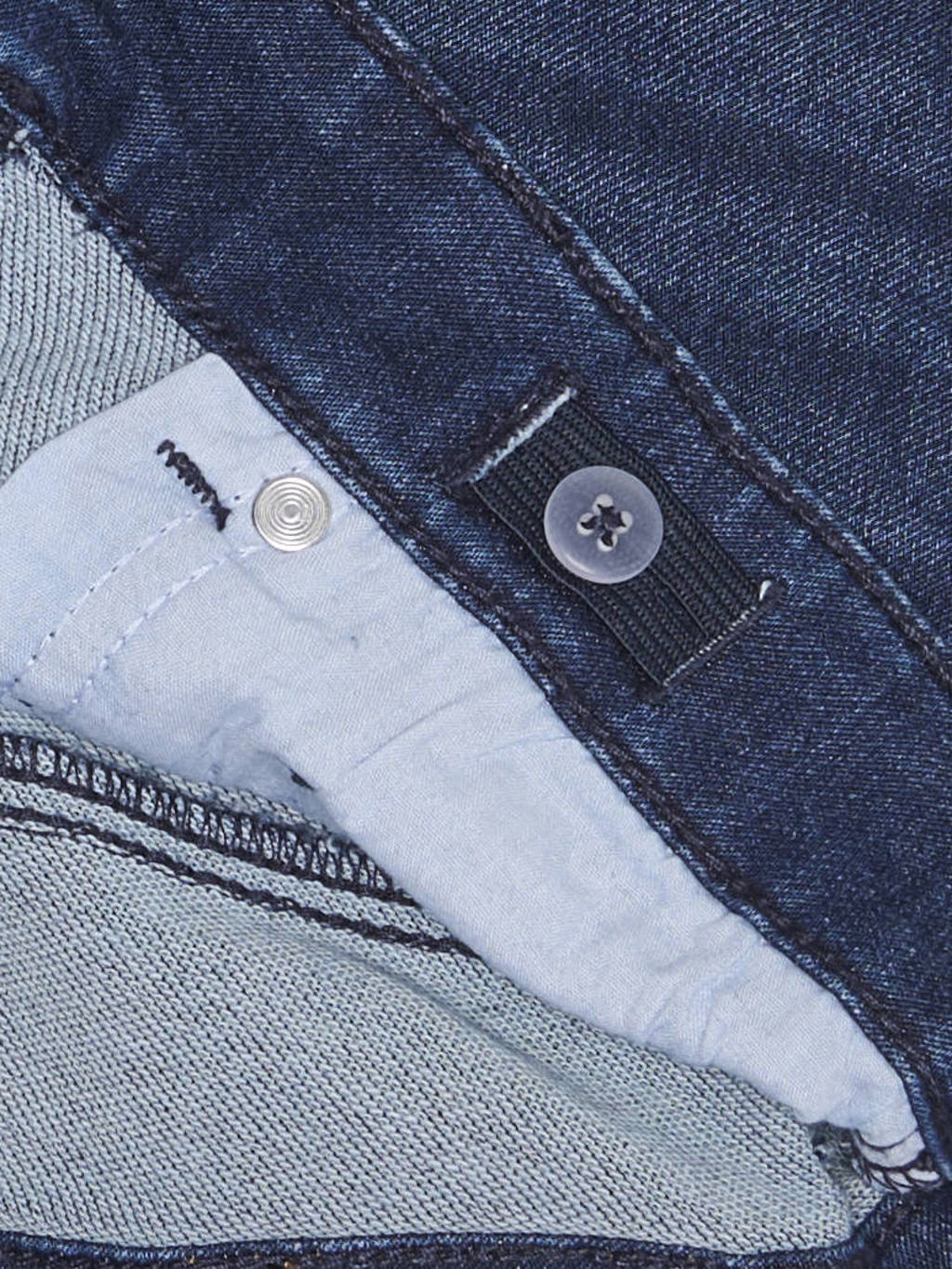 ONLY skinny denim short KOBPLY dark blue denim