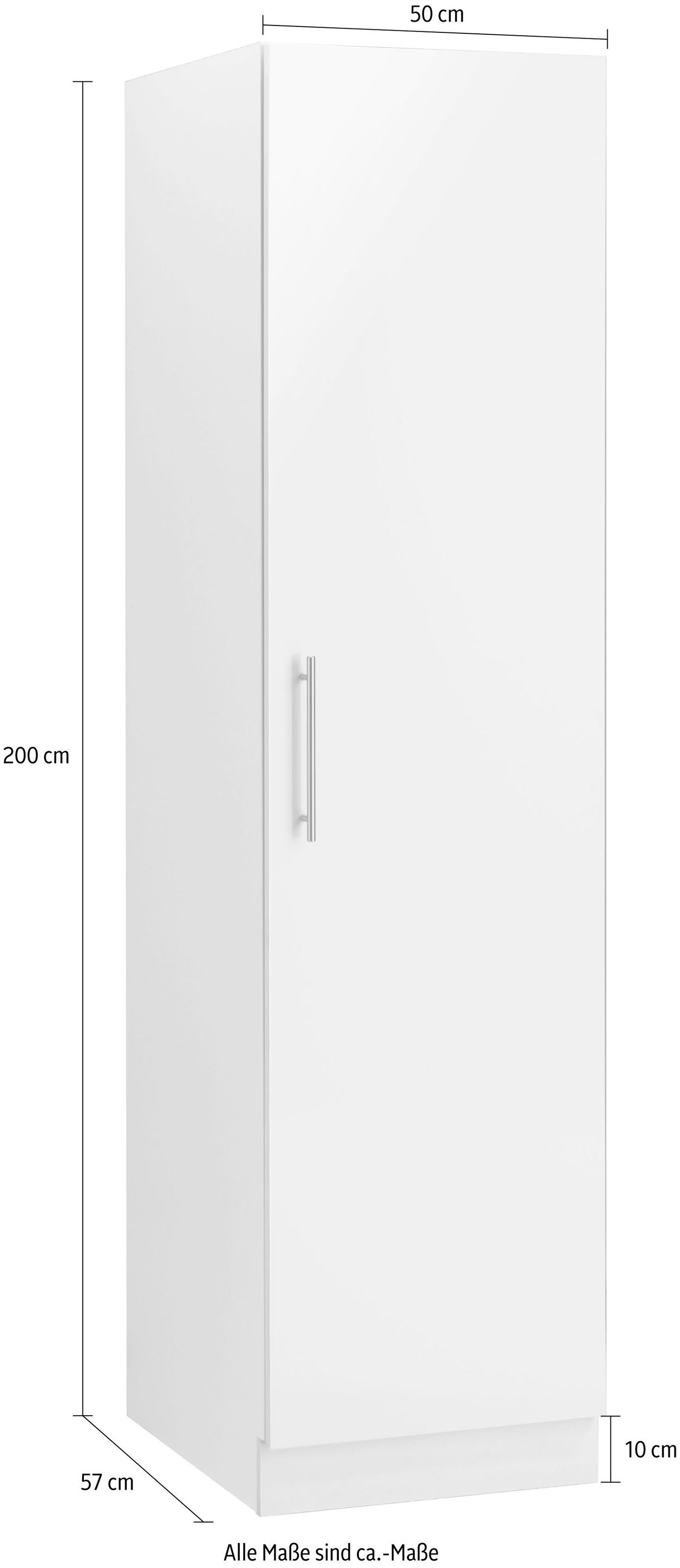 wiho Küchen Seitenschrank »Cali« 50 cm breit