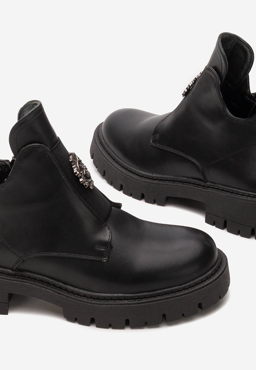 Bottines femme noires Daviria