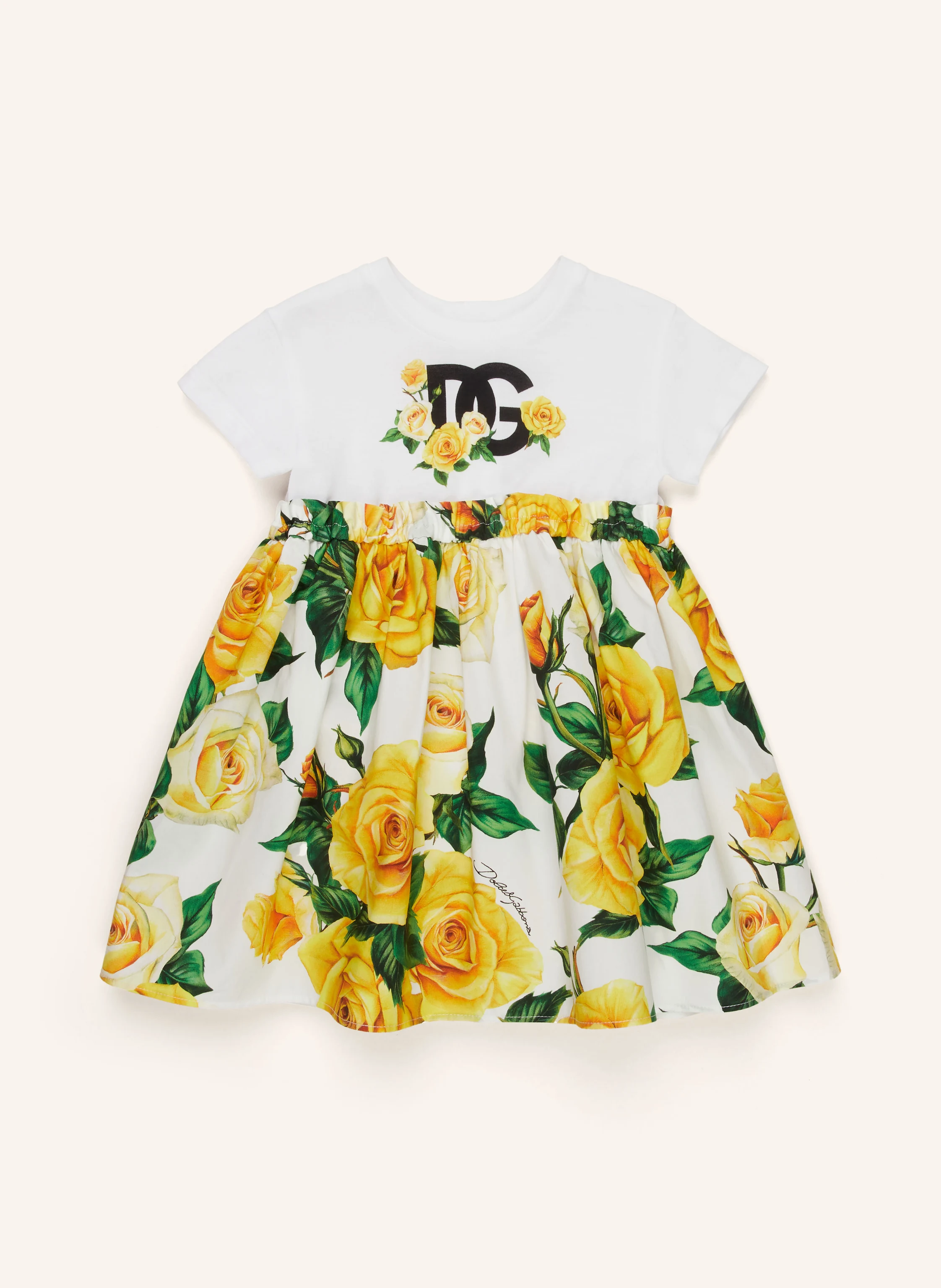 DOLCE & GABBANA Kleid im Materialmix