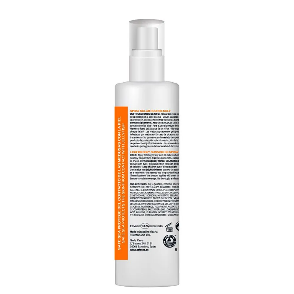 Protetor solar Safe Sea FPS 50 com sabor de água-viva, 100ml