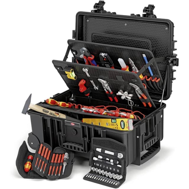 Knipex 00 21 37 Værktøjskuffert, med udstyr 1 stk