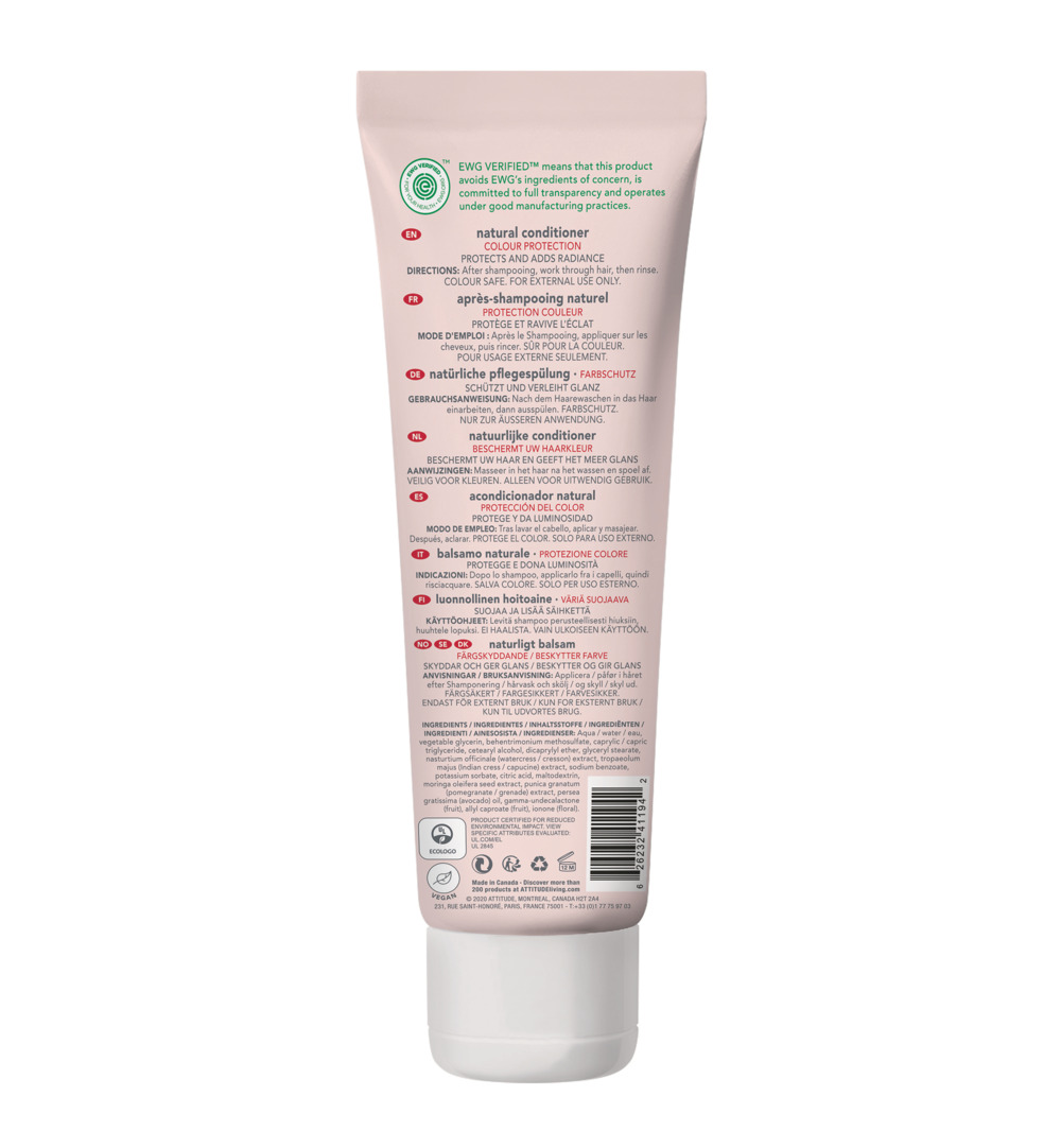 Attitude Super Leaves Conditioner kleur beschermend (240 ml)