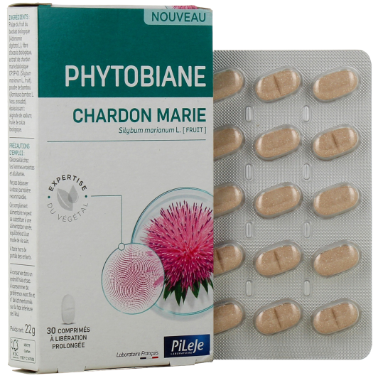 Pileje Phytobiane Chardon Marie - Soutien du foie
