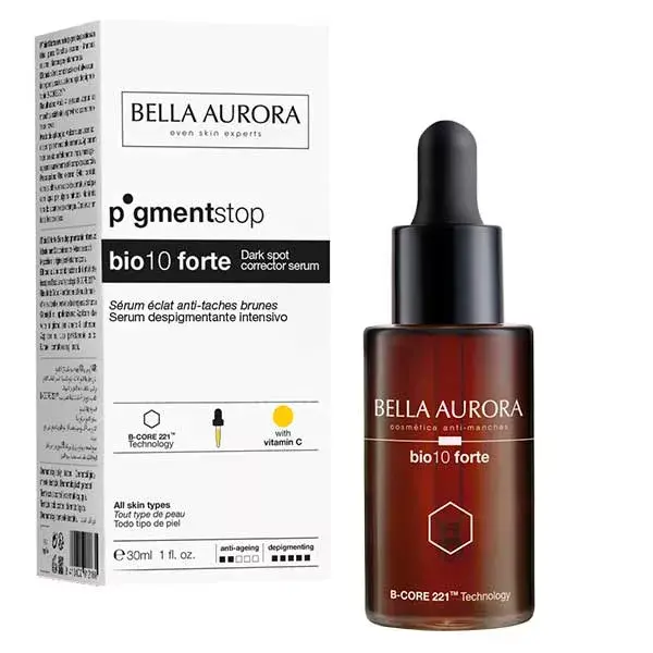 Sérum Bella Aurora Pigment Stop Bio10 Radiance Anti-Manchas Escuras 30ml
