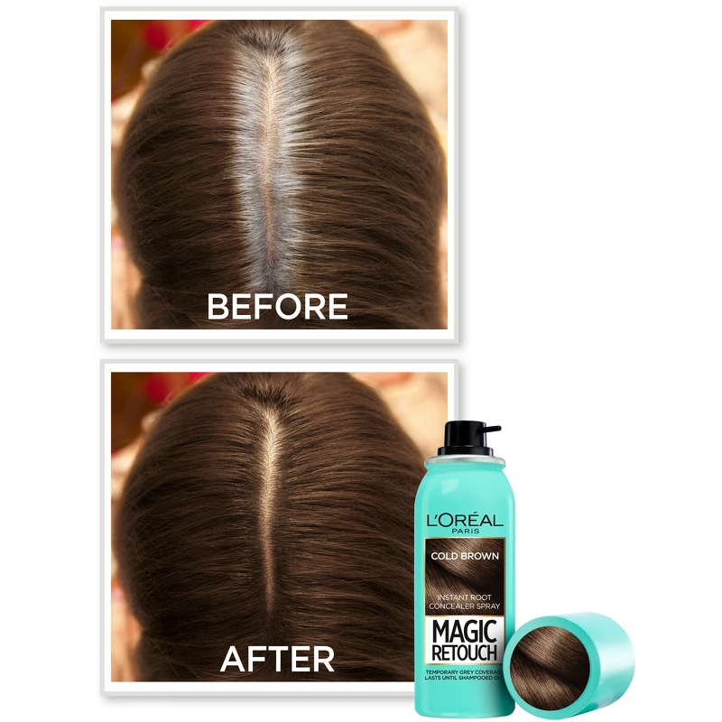 L'Oréal Paris Magic Retouch Spray 75 ml - Cold Brown