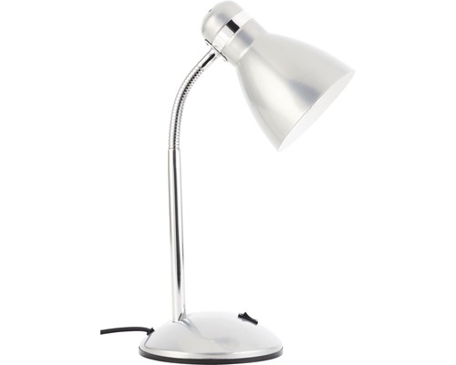 Tafellamp, 1-lichts, H 42 cm, Allison zilver
