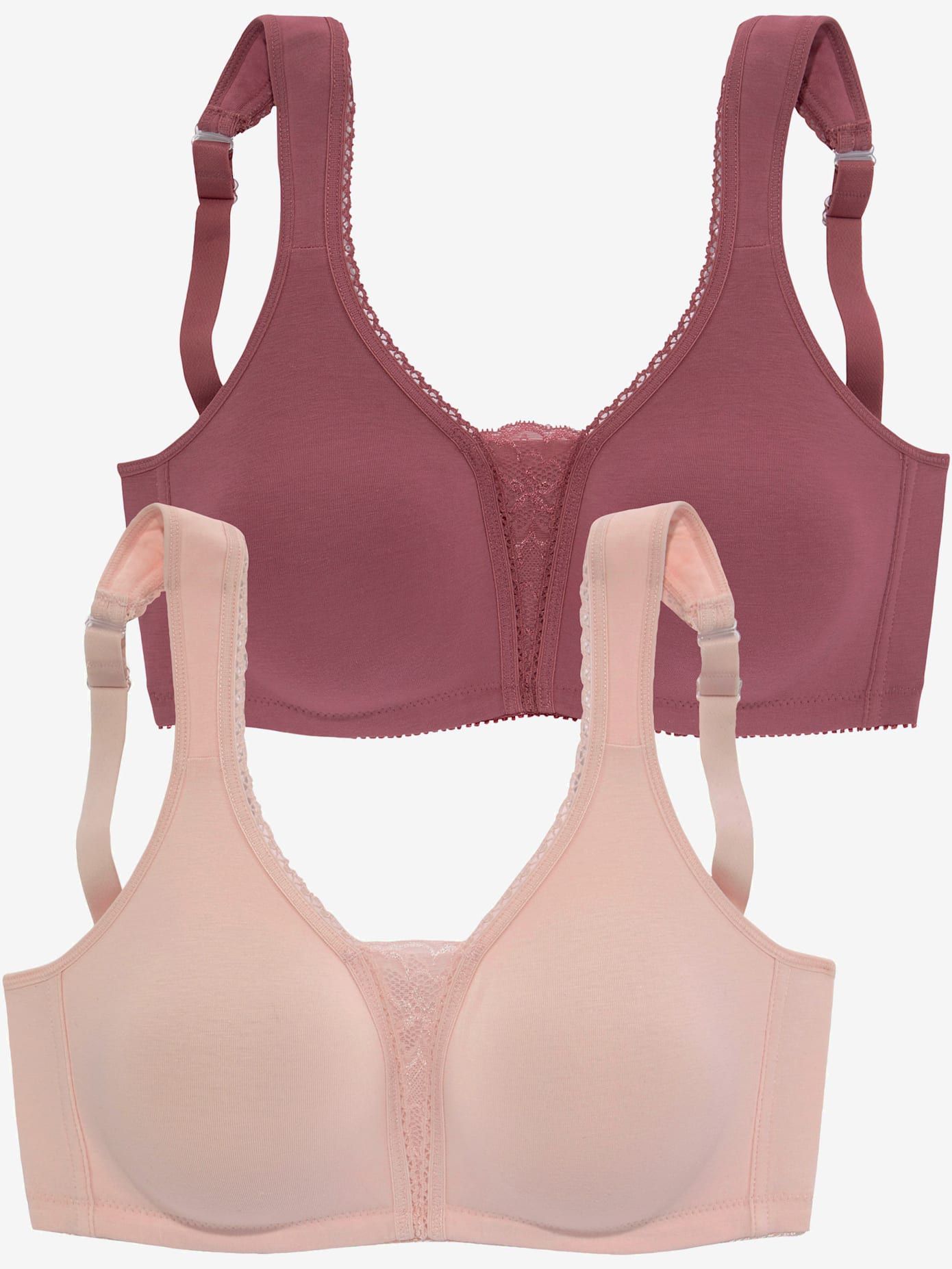 Soutien-gorge doux sans armatures, bonnets préformés sans couture