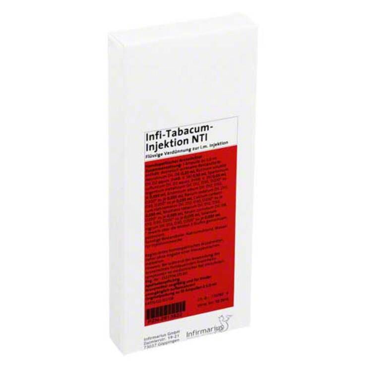 INFI Tabacum Injektion Nti Ampullen, 10X5 ml